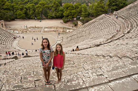 Theater at Epidaurus, Greece