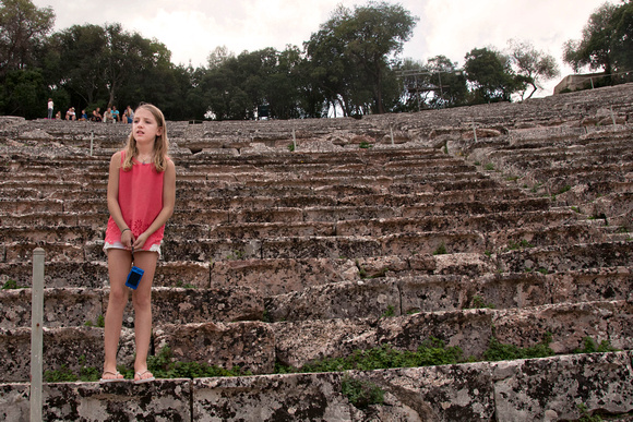 Theater at Epidaurus, Greece