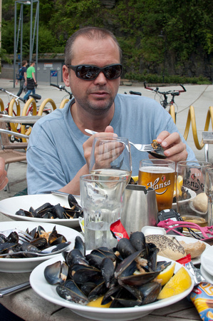 Mussels for lunch